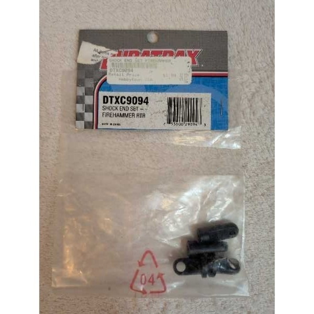 DuraTrax DTXC9094 Shock End Set Firehammer RTR RC Car Part New
